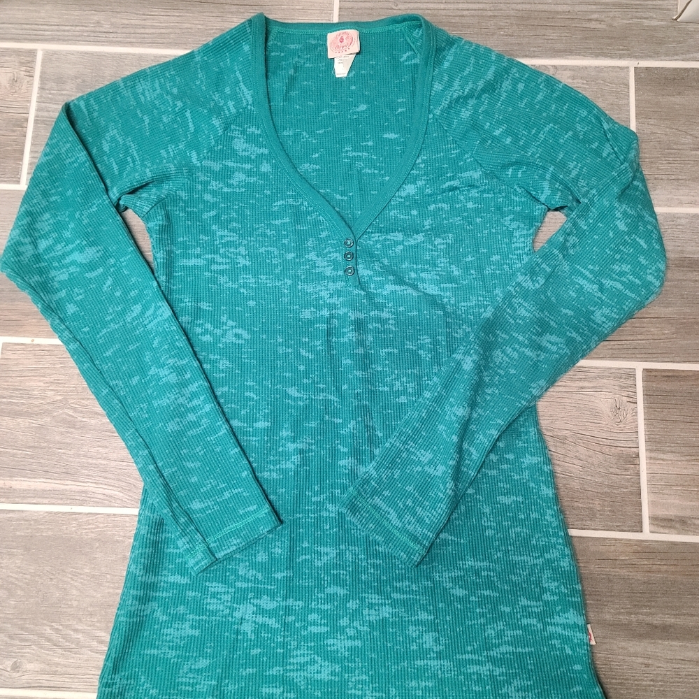 Curious Gypsy Green Flannel Shirt